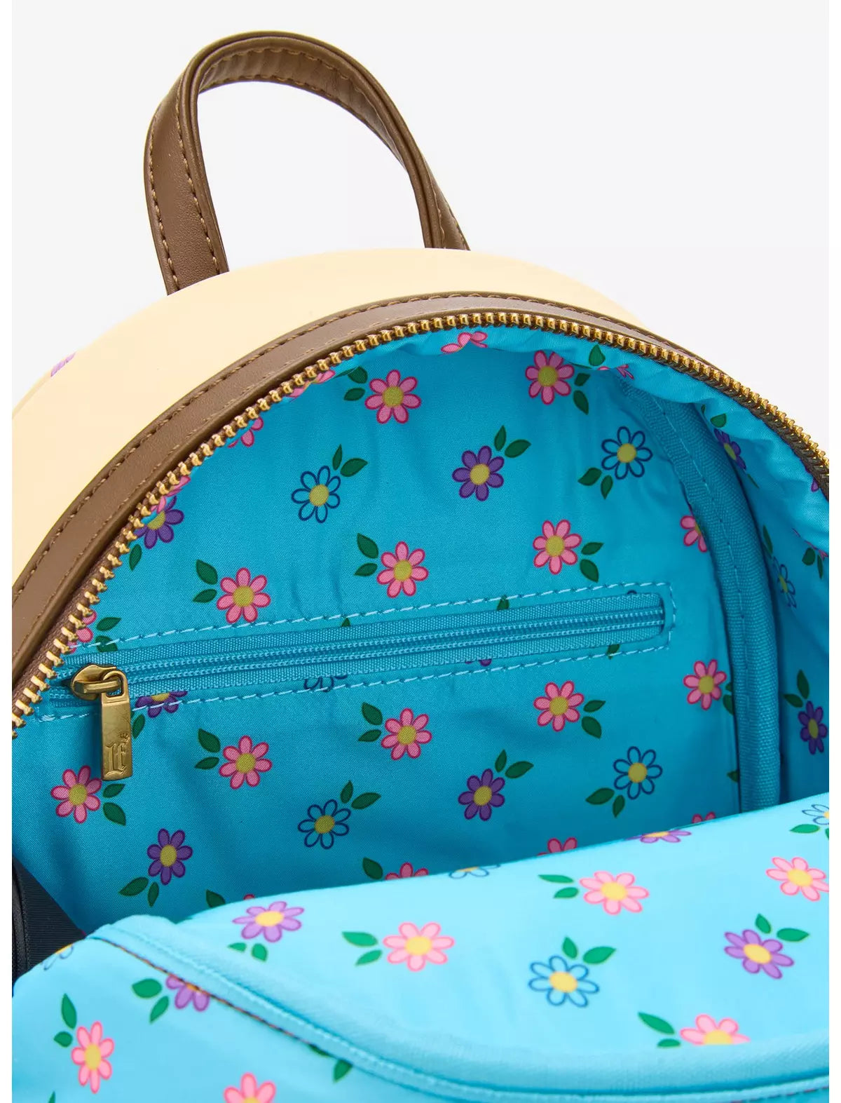 Mini Sac à Dos Loungefly Disney Raiponce - Pascal et les Fleurs