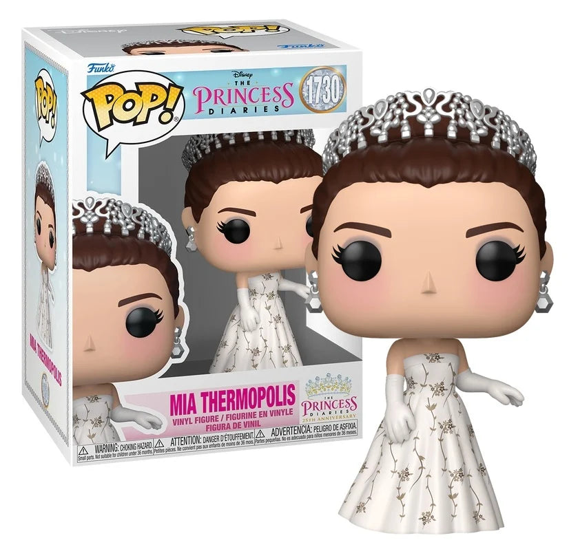 Funko POP N°1730 Mia Thermopolis Disney Princesse Malgré Elle - Figurine collector officielle