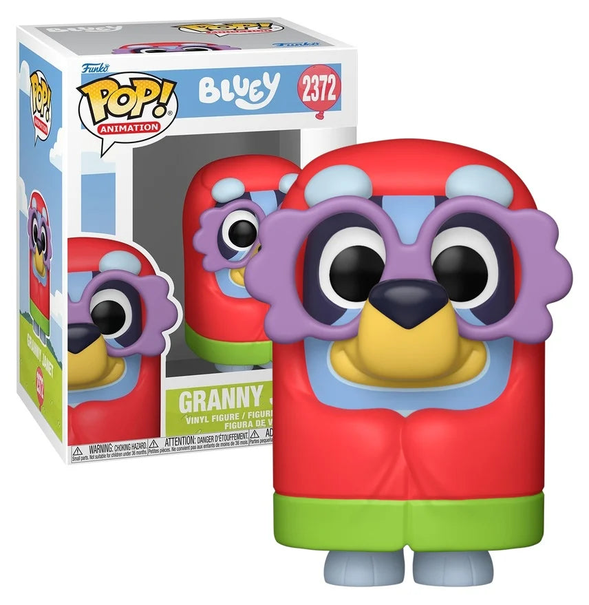 BLUEY - POP Animation N° 2372 - Mamie Janet