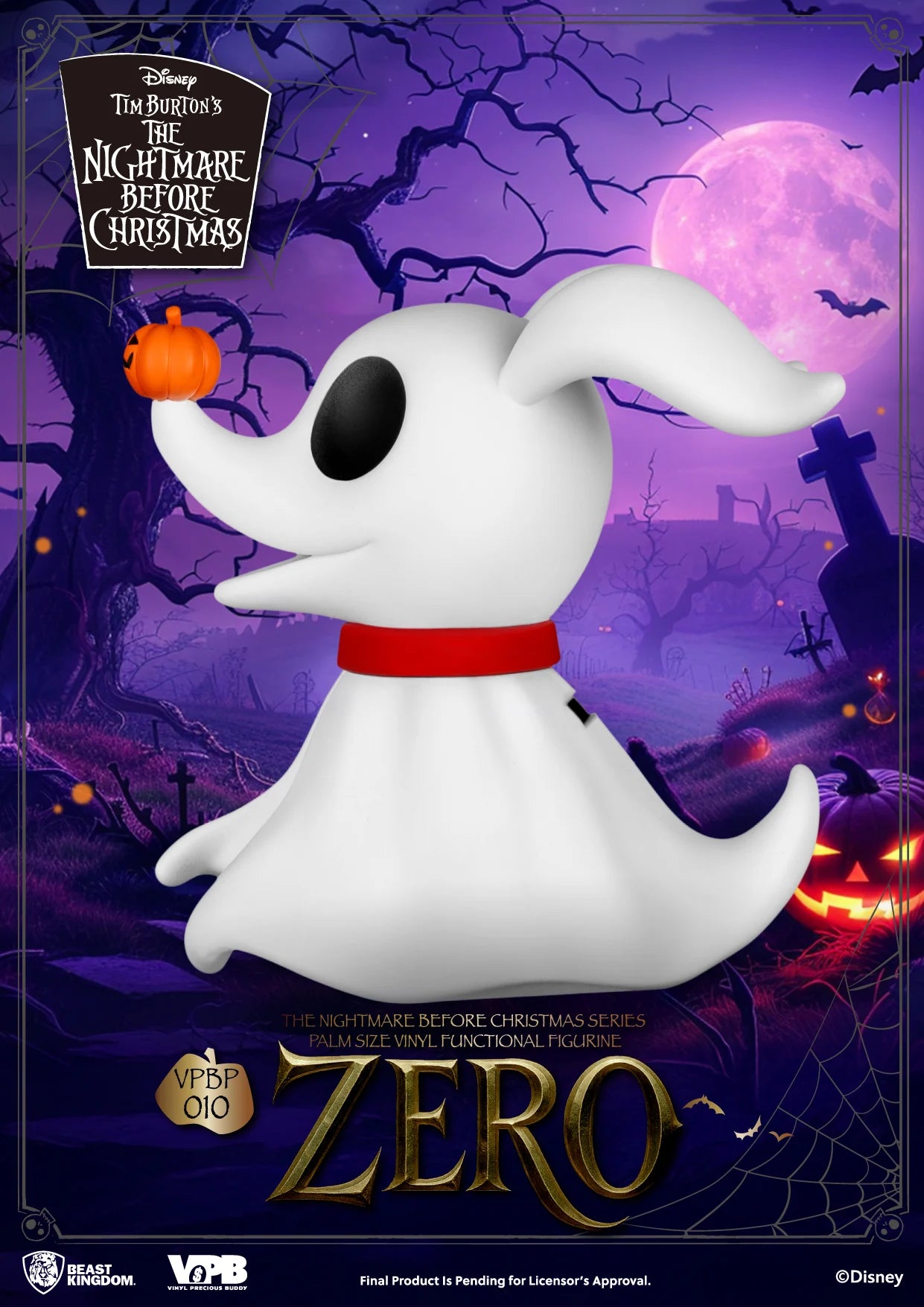 L'ETRANGE NOEL DE MONSIEUR JACK - Zero - Tirelire Vinyl Figure 11.1cm