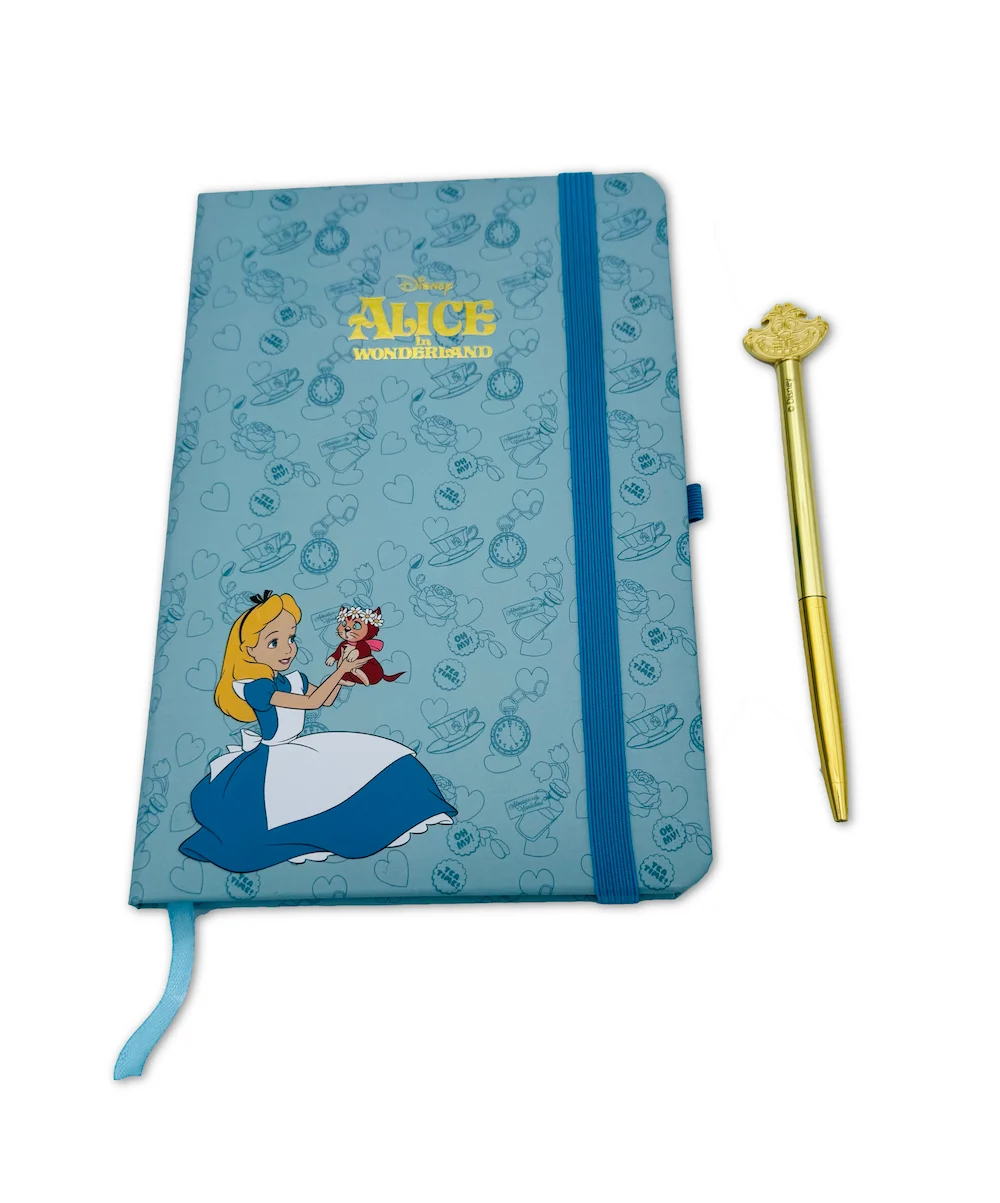 Alice au Pays des Merveilles - Pack Premium Notebook A5 + Stylo-Bille