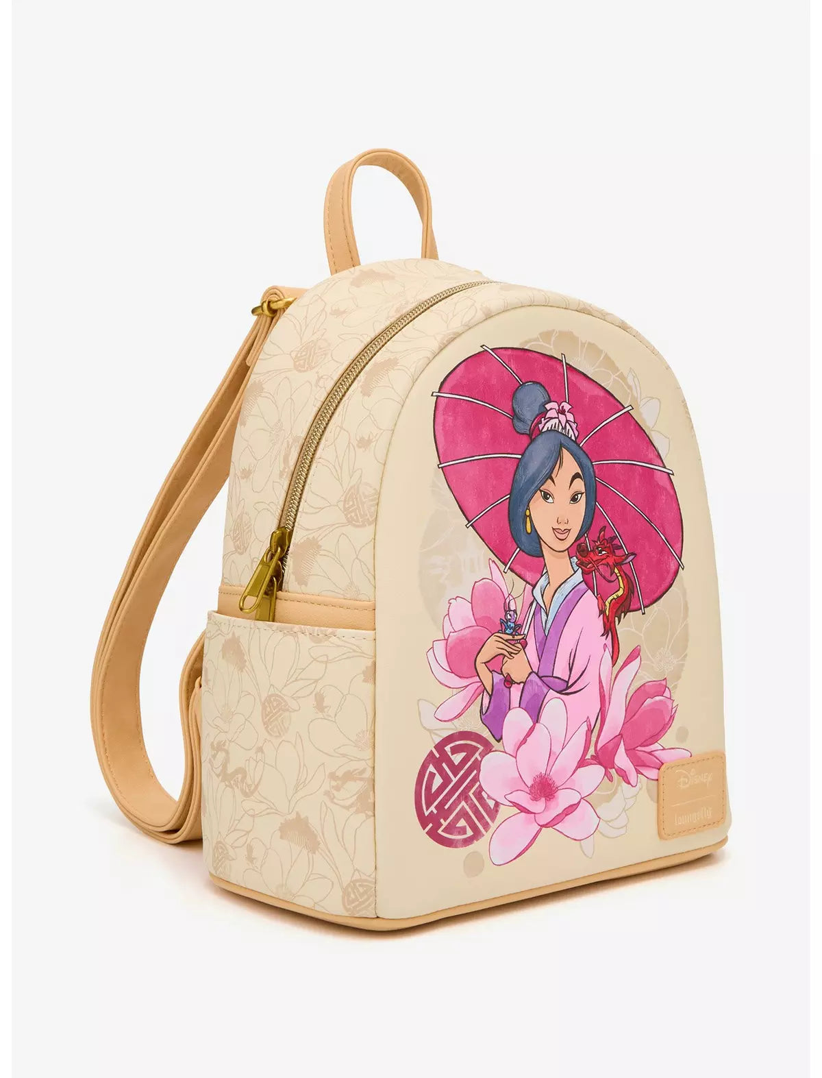 Loungefly Disney Mulan Parasol Mini Backpack