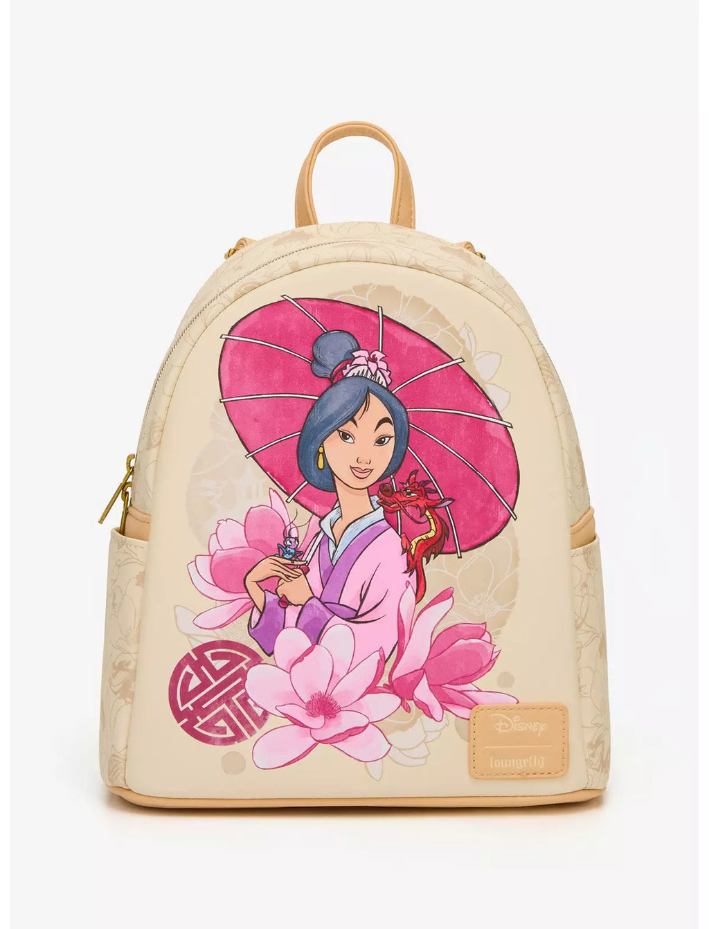 Loungefly Disney Mulan Parasol Mini Backpack