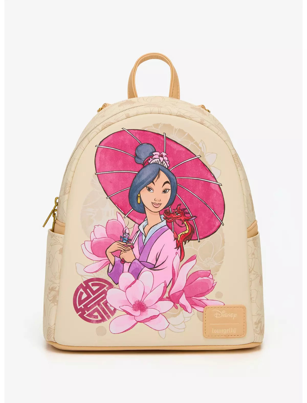 Loungefly Disney Mulan Parasol Mini Backpack