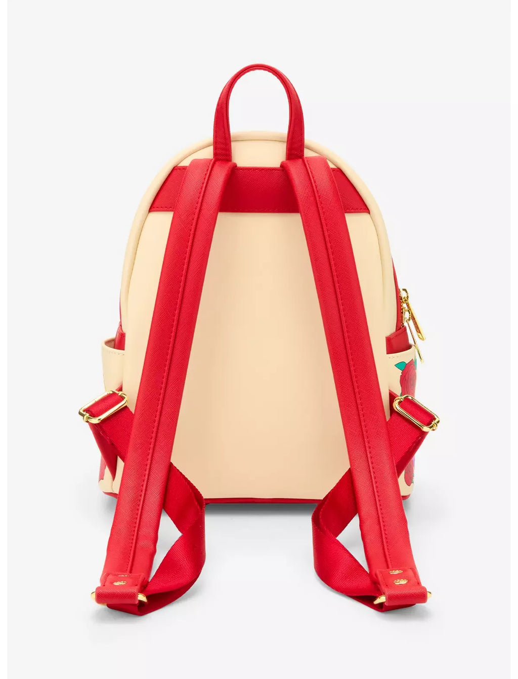 Sac Loungefly Alice au Pays des Merveilles "Peindre les Roses en Rouge" édition Import USA Disney, vue de face