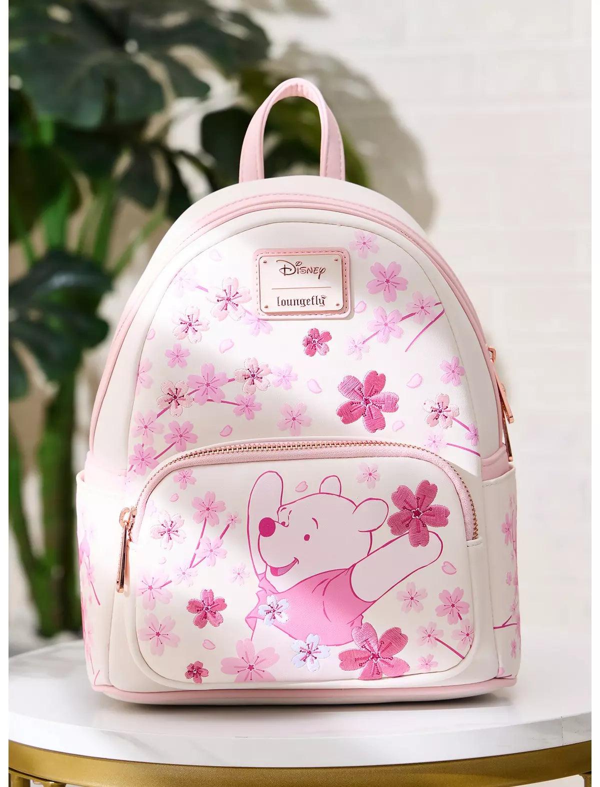 Loungefly Disney Winnie the Pooh Cherry Blossom Mini Backpack
