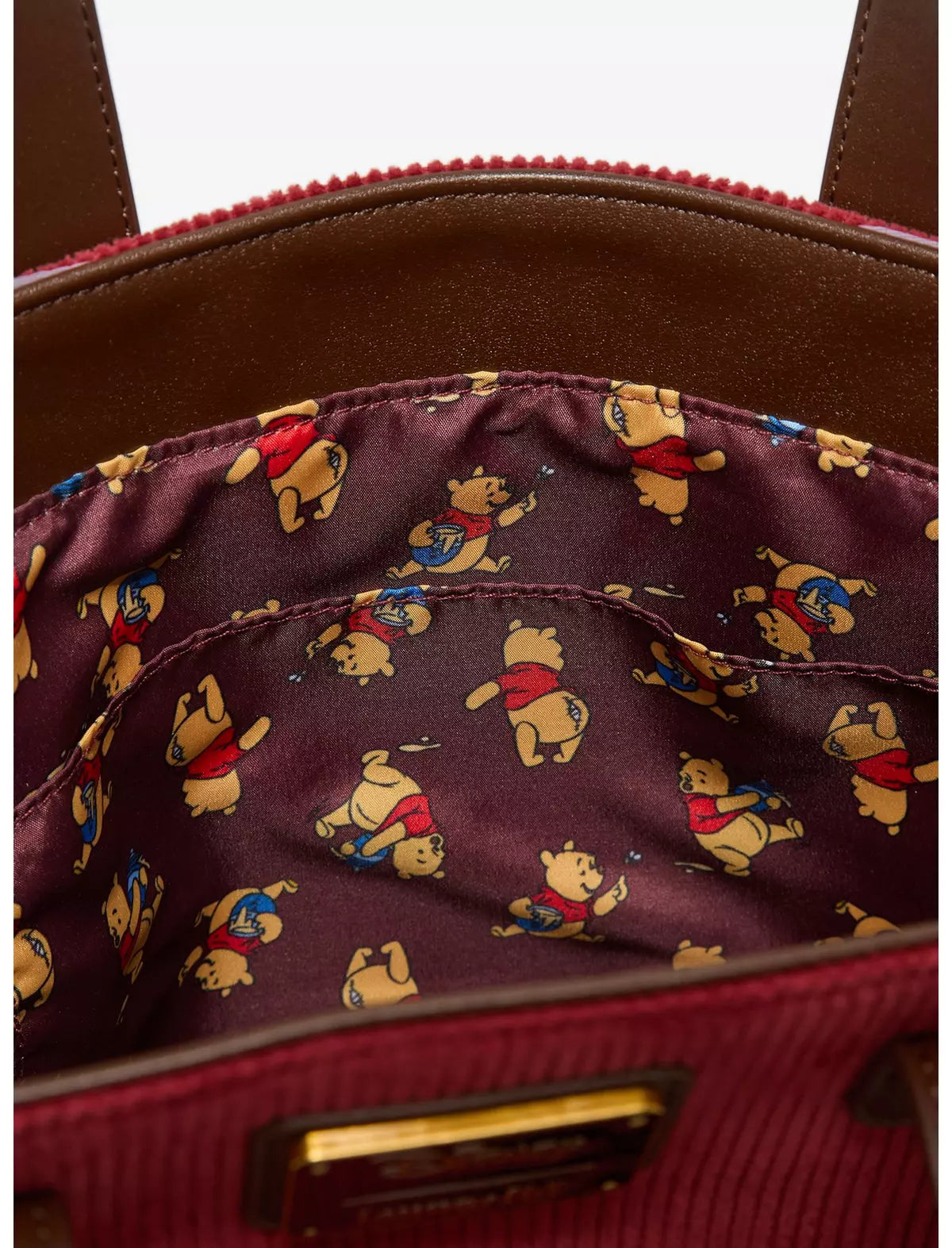 Loungefly Disney Winnie the Pooh Corduroy Tote Bag - BoxLunch Exclusive