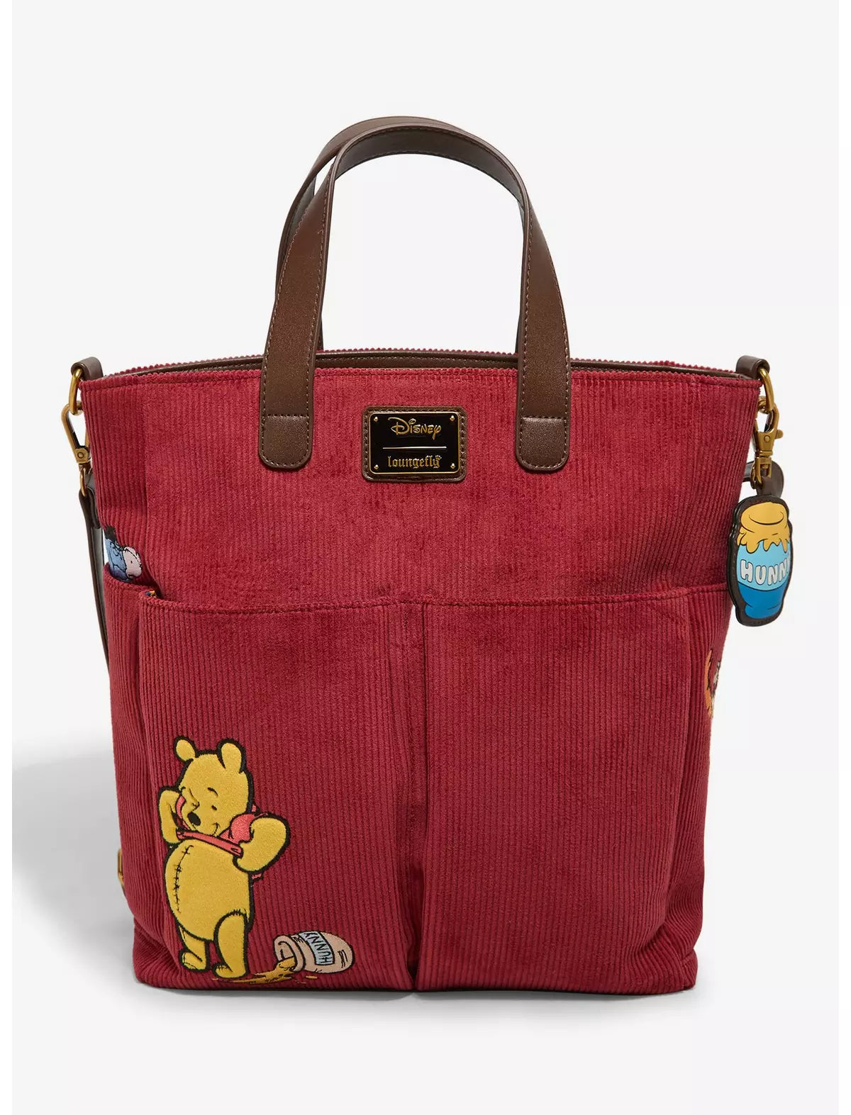 Loungefly Disney Winnie the Pooh Corduroy Tote Bag - BoxLunch Exclusive