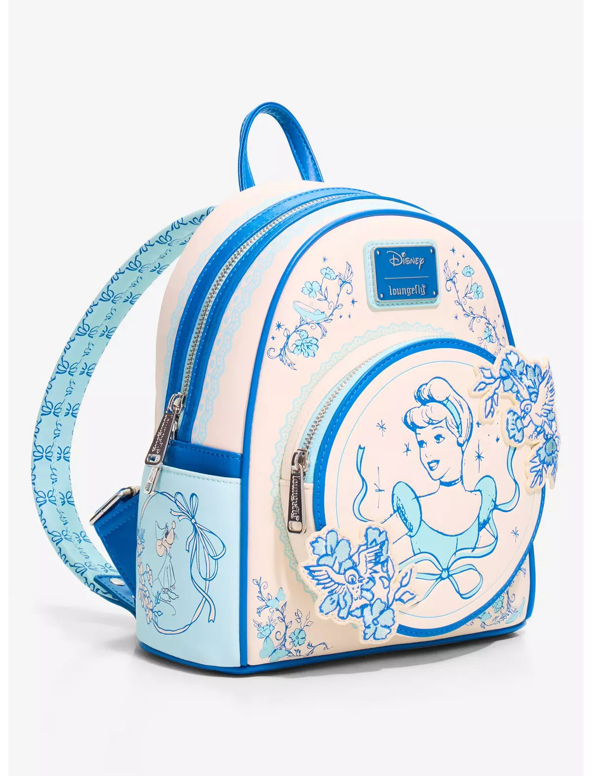 Loungefly Disney Cinderella Tonal Portrait Mini Backpack - BoxLunch Exclusive