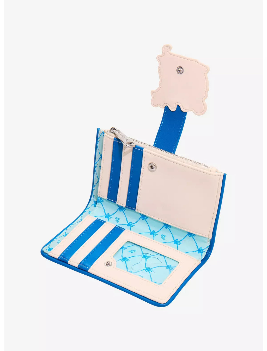 Loungefly Disney Cinderella Tonal Floral Jaq & Gus Wallet - BoxLunch Exclusive