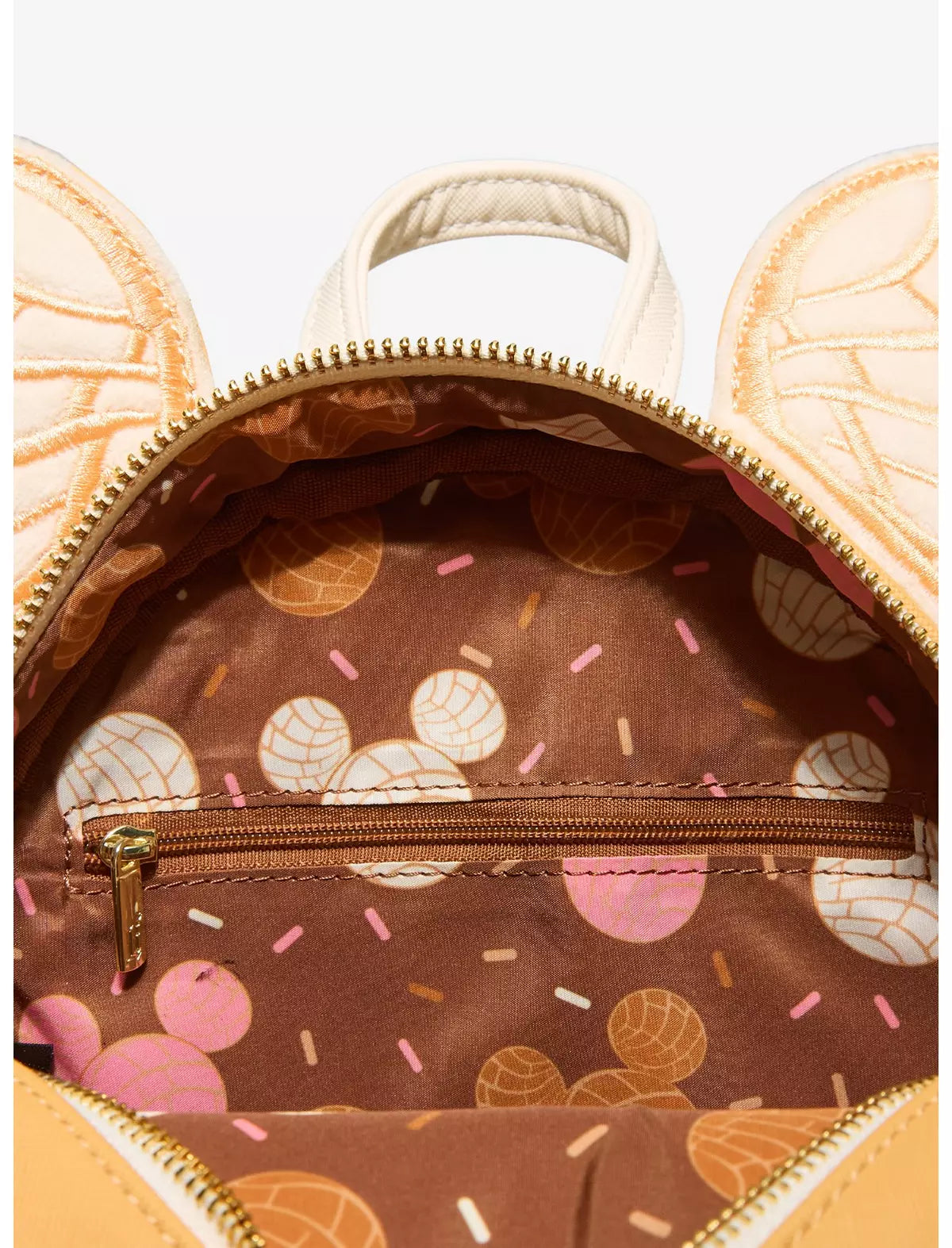 Loungefly Disney Minnie Mouse White Concha Convertible Mini Backpack - BoxLunch Exclusive