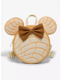 Loungefly Disney Minnie Mouse White Concha Convertible Mini Backpack - BoxLunch Exclusive