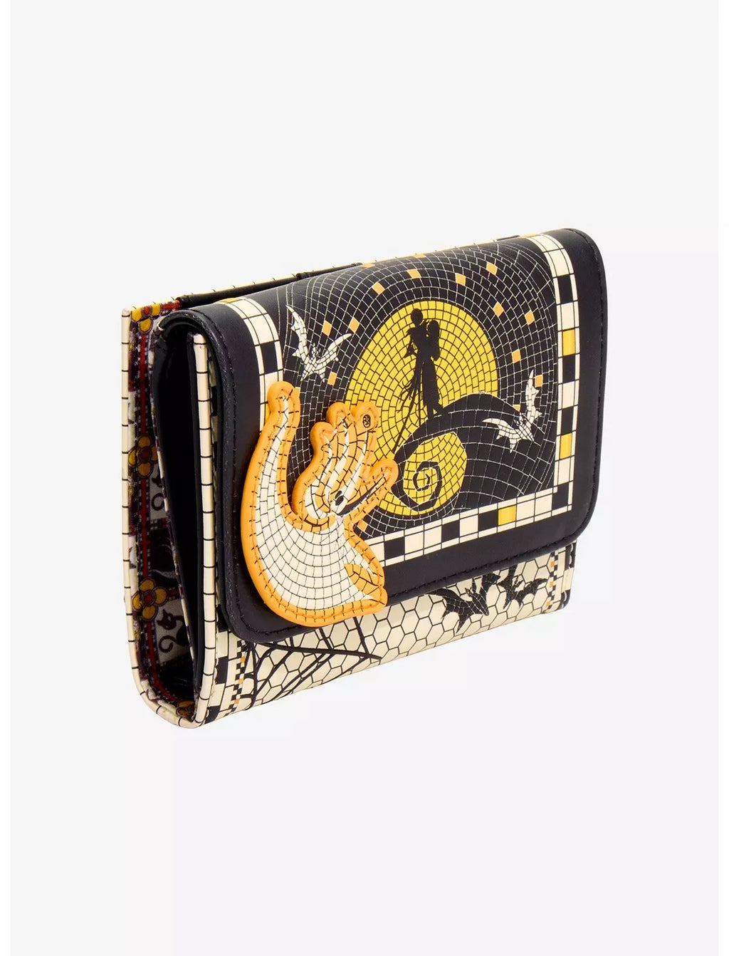 Loungefly Disney The Nightmare Before Christmas Mosaic Hill Scene Wallet - BoxLunch Exclusive