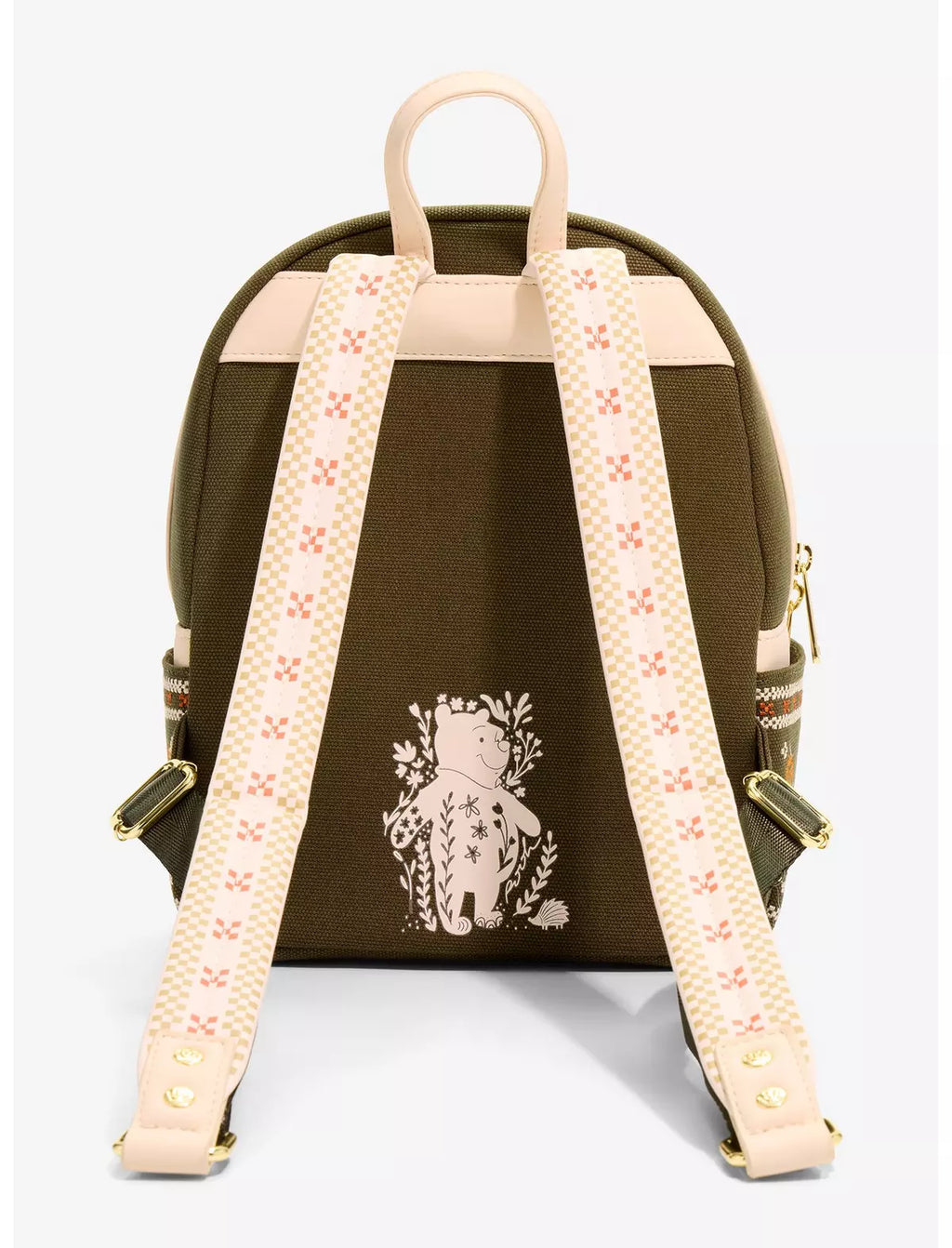 Loungefly Disney Winnie the Pooh Floral Cross Stitch Mini Backpack - BoxLunch Exclusive