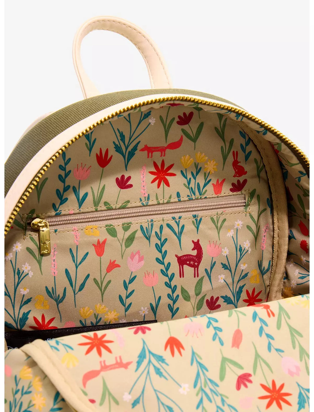 Loungefly Disney Winnie the Pooh Floral Cross Stitch Mini Backpack - BoxLunch Exclusive