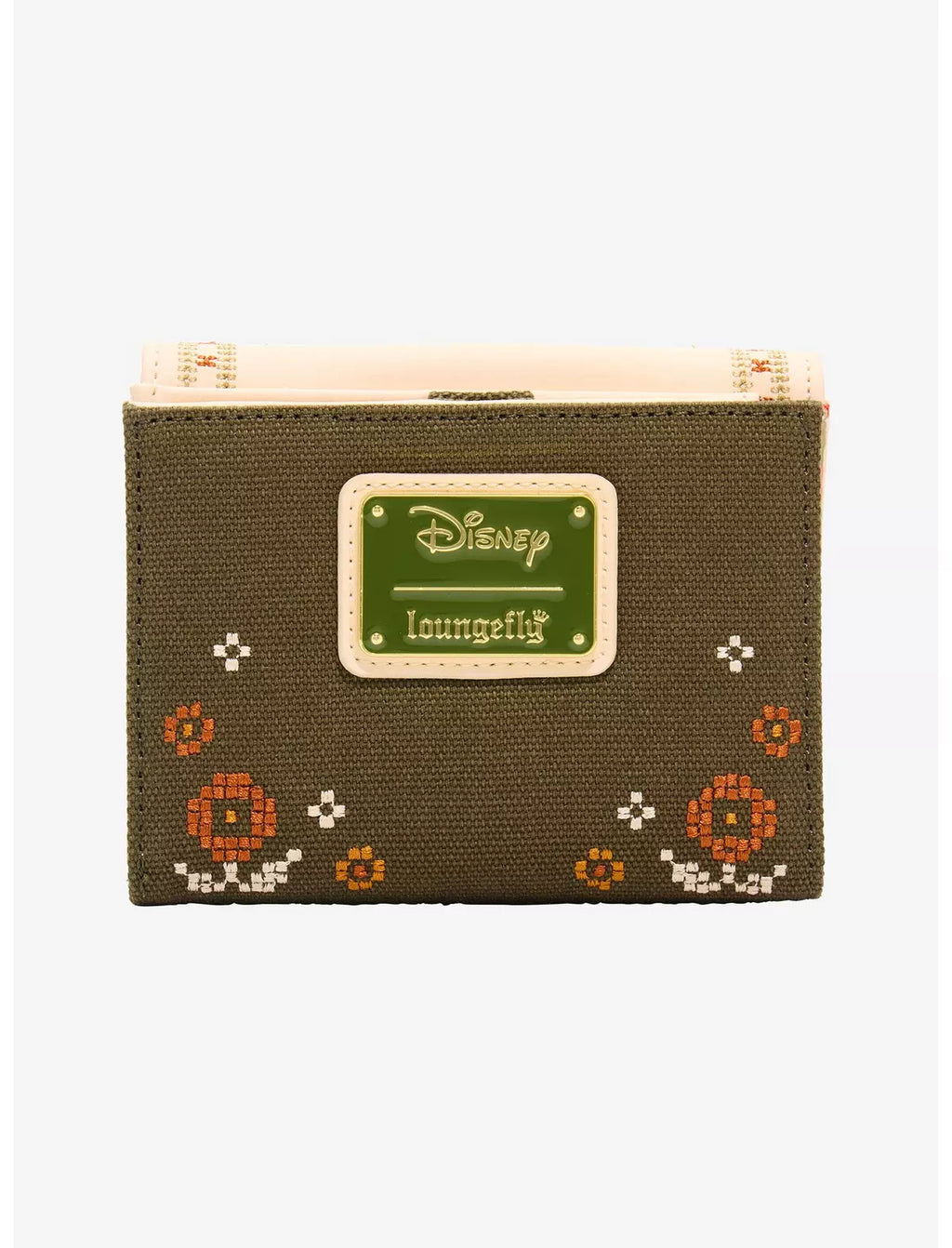 Loungefly Disney Winnie the Pooh Floral Cross Stitch Wallet - BoxLunch Exclusive