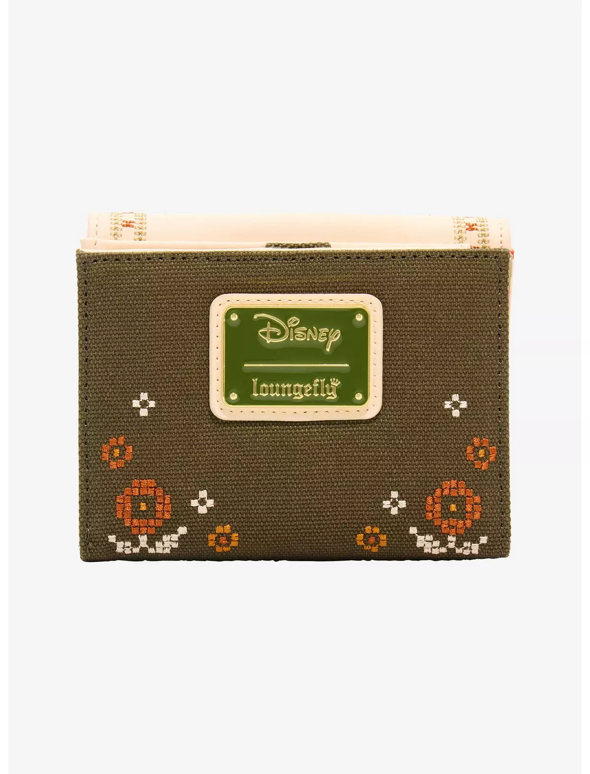 Loungefly Disney Winnie the Pooh Floral Cross Stitch Wallet - BoxLunch Exclusive