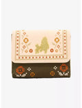 Loungefly Disney Winnie the Pooh Floral Cross Stitch Wallet - BoxLunch Exclusive
