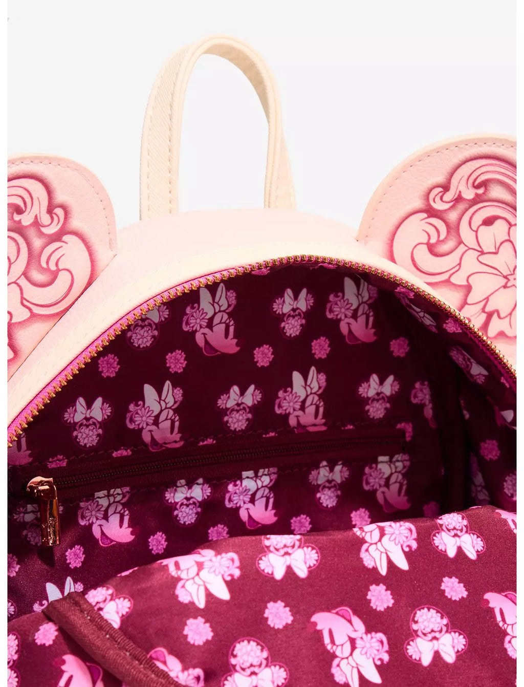 Loungefly Disney Minnie Mouse Floral Ears Mini Backpack - BoxLunch Exclusive