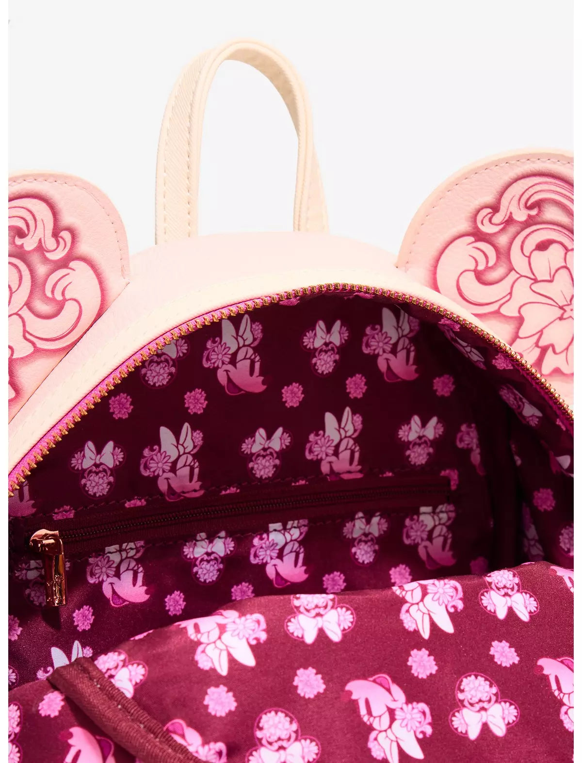 Loungefly Disney Minnie Mouse Floral Ears Mini Backpack - BoxLunch Exclusive