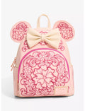 Loungefly Disney Minnie Mouse Floral Ears Mini Backpack - BoxLunch Exclusive