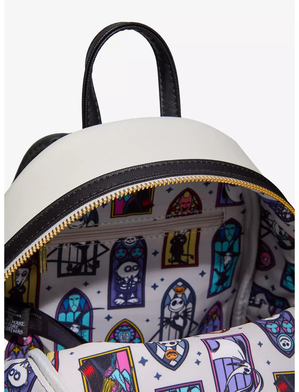 Loungefly Disney The Nightmare Before Christmas Stained Glass Mini Backpack — BoxLunch Exclusive