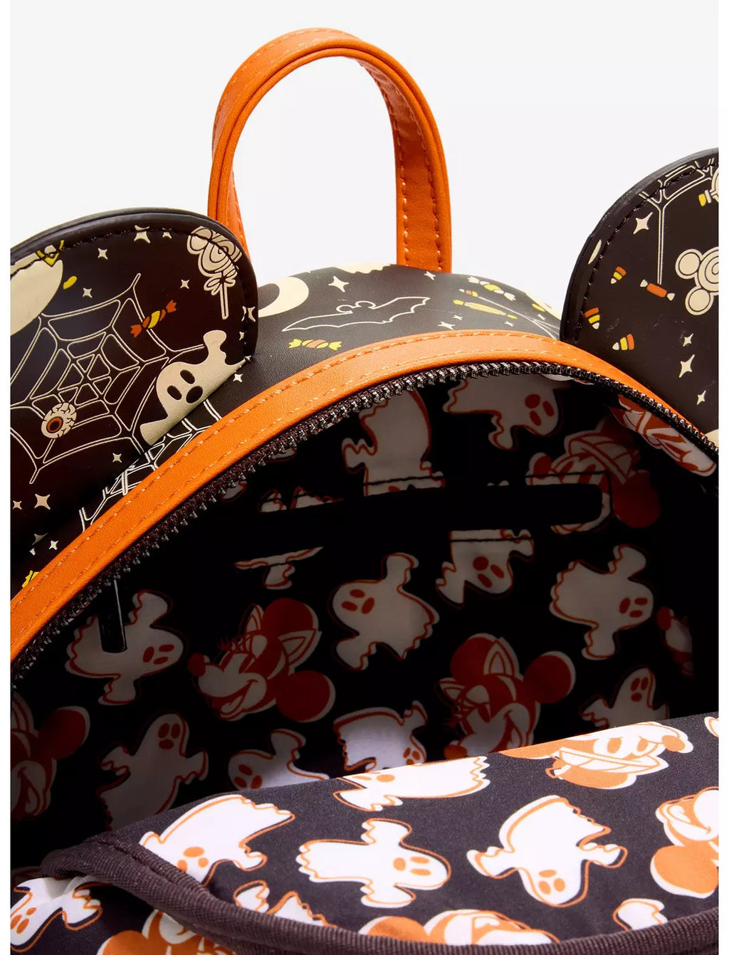 Loungefly Disney Mickey & Minnie Halloween Costumes Glow-in-the-Dark Mini Backpack - BoxLunch Exclusive