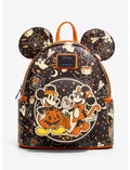 Loungefly Disney Mickey & Minnie Halloween Costumes Glow-in-the-Dark Mini Backpack - BoxLunch Exclusive