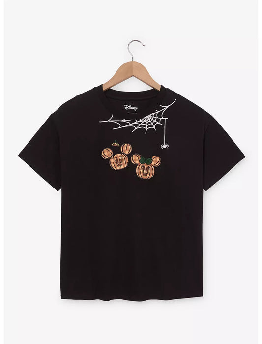 Disney Mickey & Minnie Pumpkins Women's T-Shirt - BoxLunch Exclusive