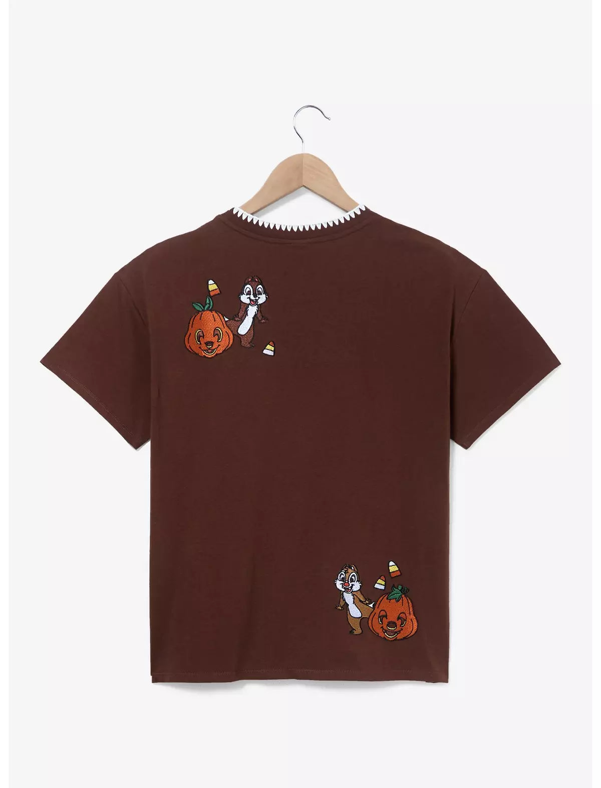 Disney Chip & Dale Pumpkin Halloween Women's T-Shirt — BoxLunch Exclusive