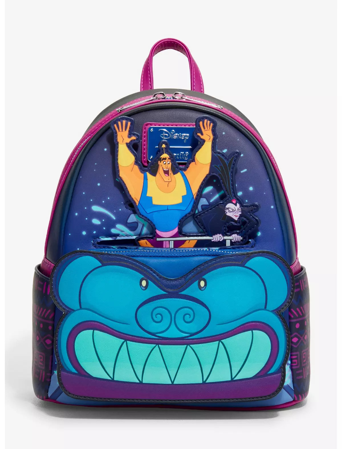 Loungefly Disney The Emperor's New Groove Kronk & Yzma Coaster Mini Backpack - BoxLunch Exclusive