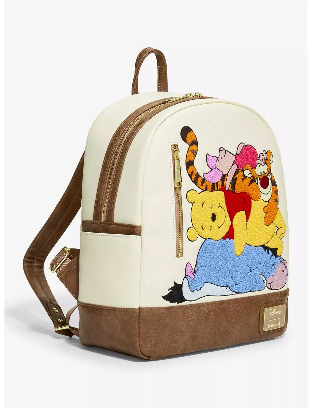 Loungefly Disney Winnie the Pooh & Friends Chenille Embroidered Mini Backpack - BoxLunch Exclusive