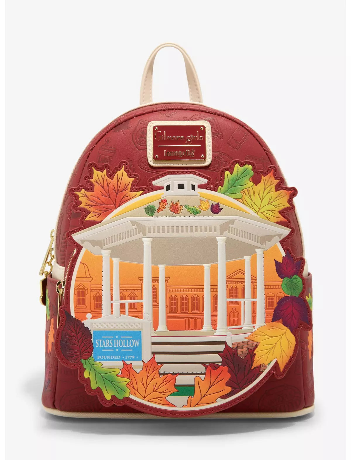 Loungefly Gilmore Girls Stars Hollow Fall Foliage Gazebo Mini Backpack – BoxLunch Exclusive