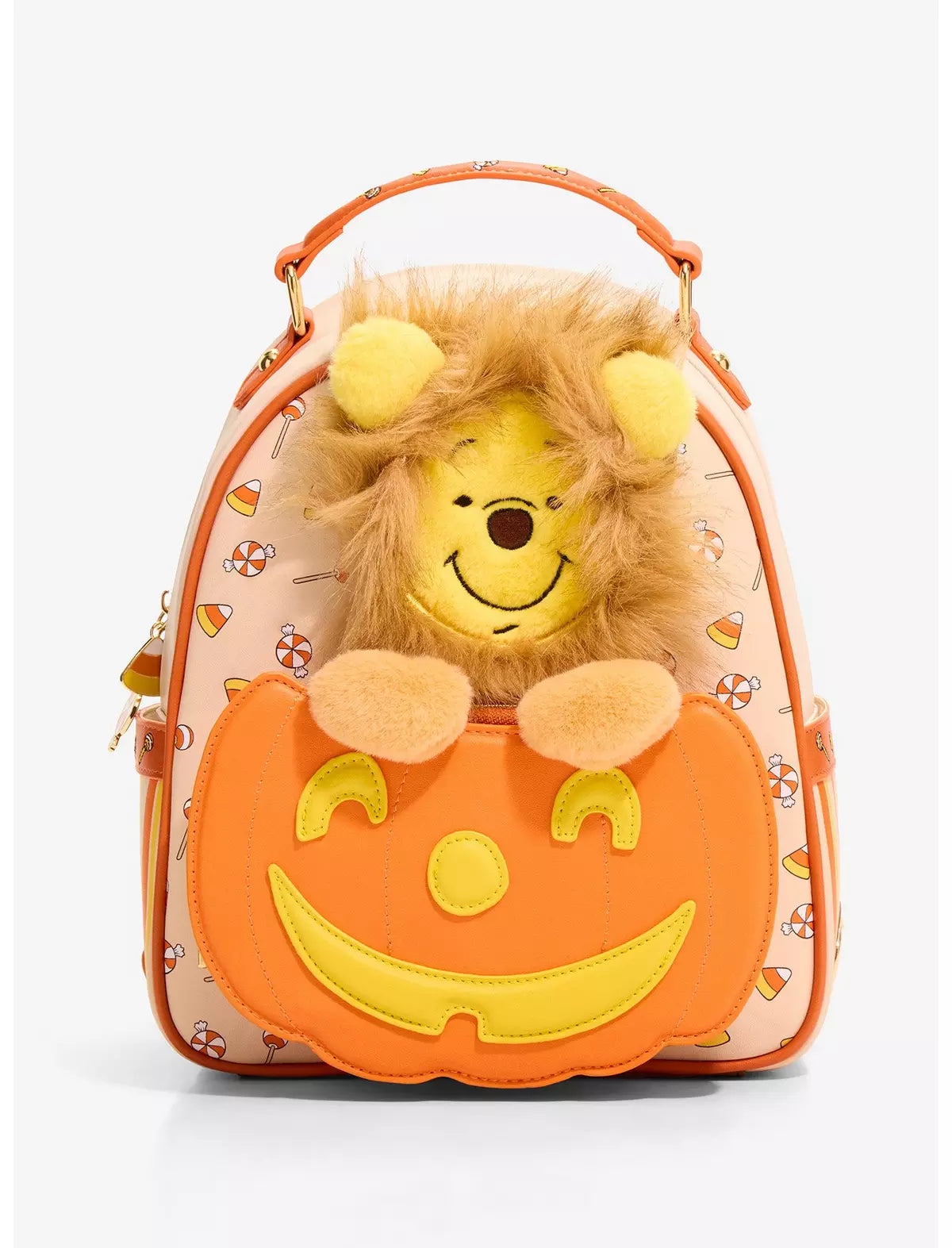 Disney Winnie the Pooh Lion Pooh Bear Pumpkin Mini Backpack — BoxLunch Exclusive