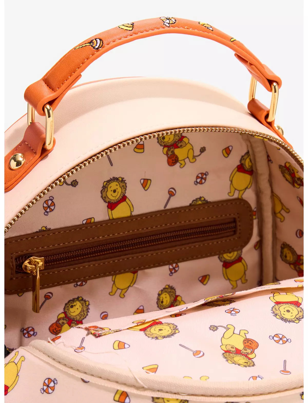 Disney Winnie the Pooh Lion Pooh Bear Pumpkin Mini Backpack — BoxLunch Exclusive
