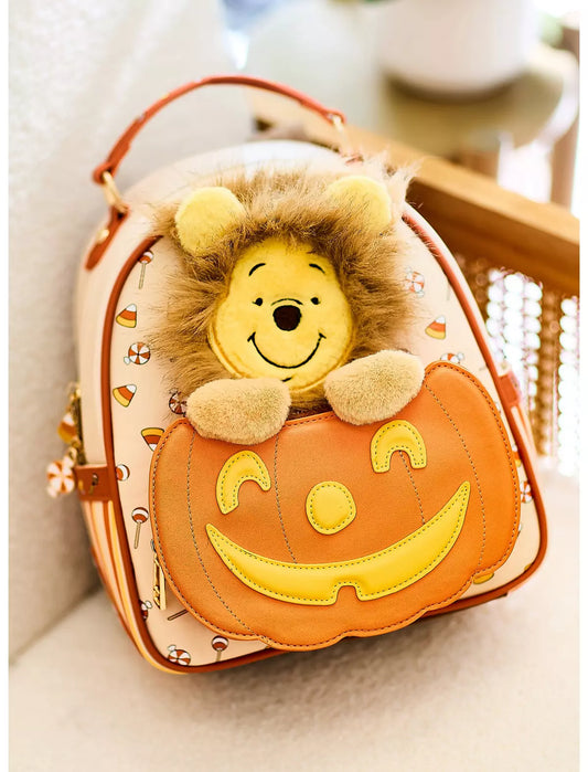 Disney Winnie the Pooh Lion Pooh Bear Pumpkin Mini Backpack — BoxLunch Exclusive