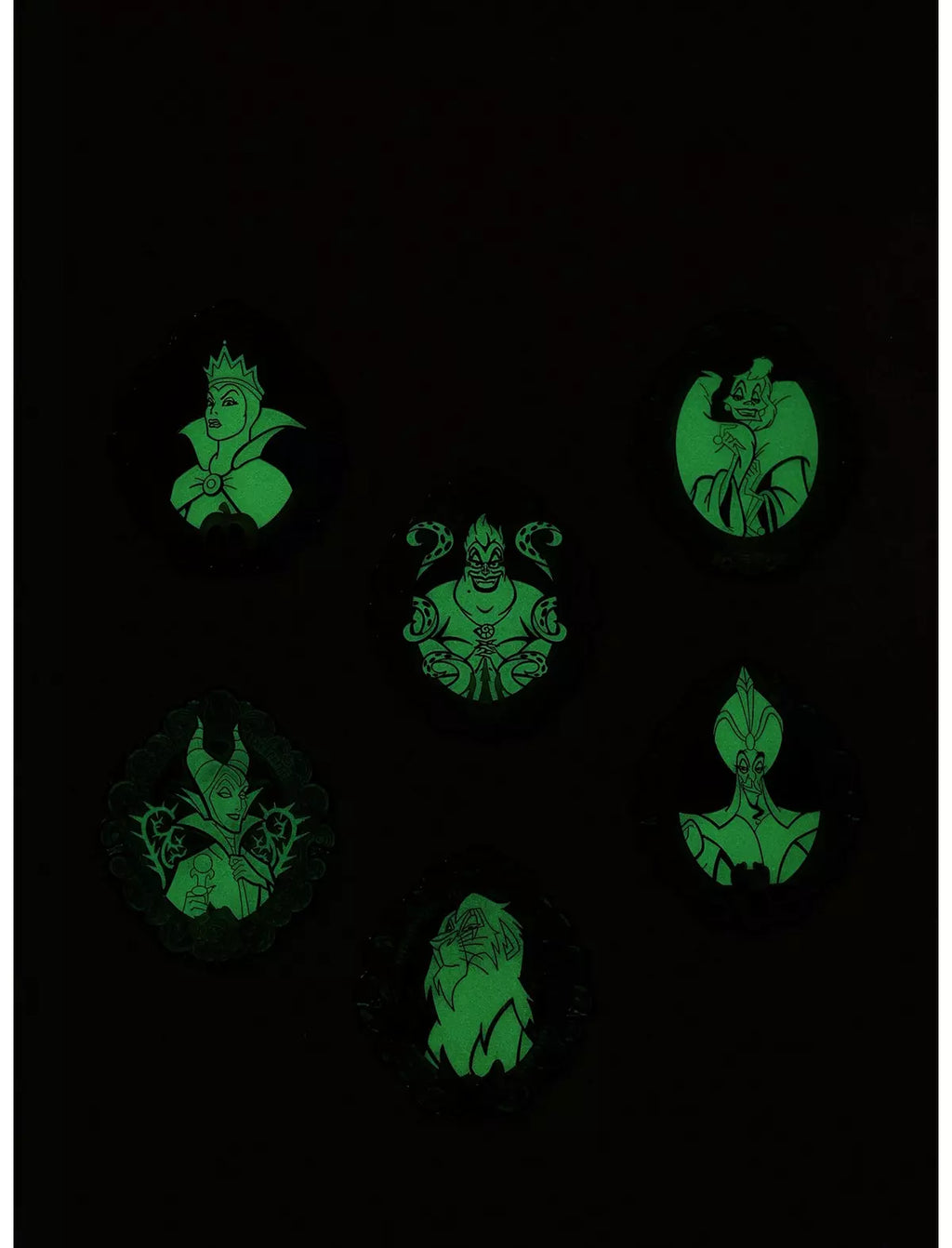 Loungefly Disney Villains Cameos Glow-in-the-Dark Blind Box Enamel Pin - BoxLunch Exclusive