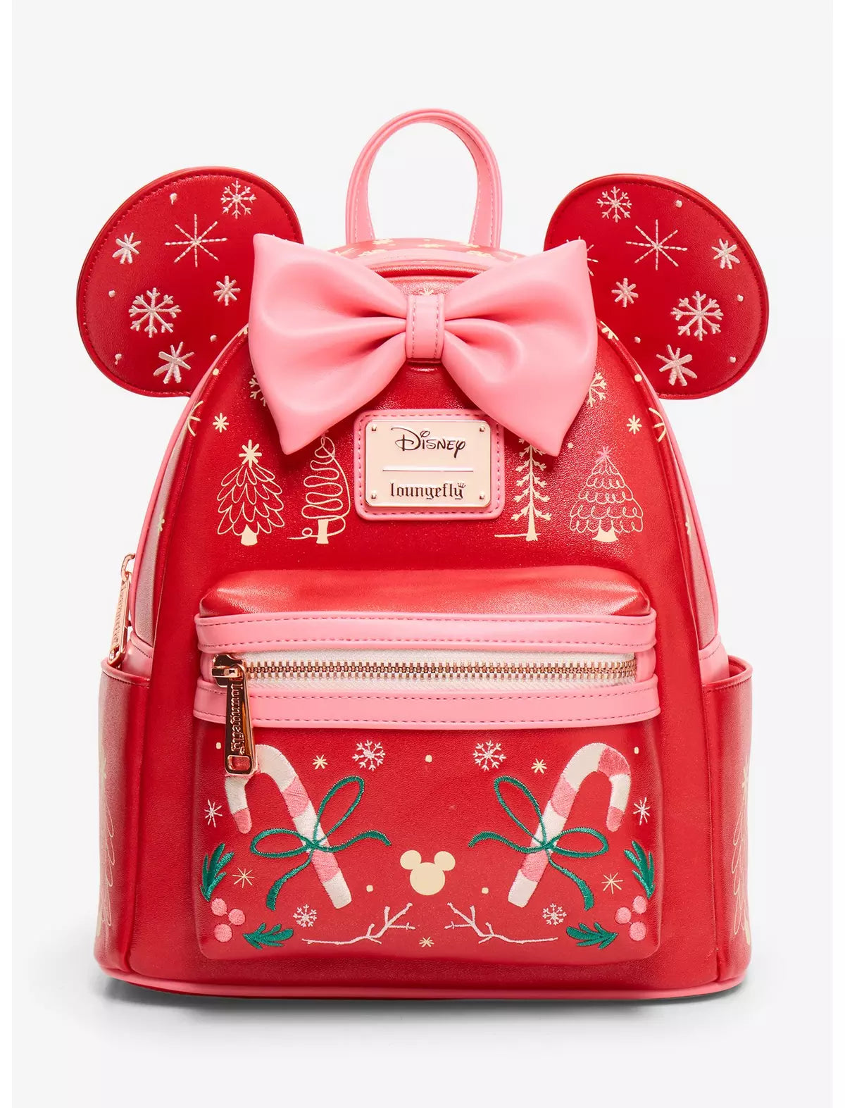 Disney Minnie Mouse - Mini sac à dos sucre d’orge Loungefly - Exclusivité BoxLunch