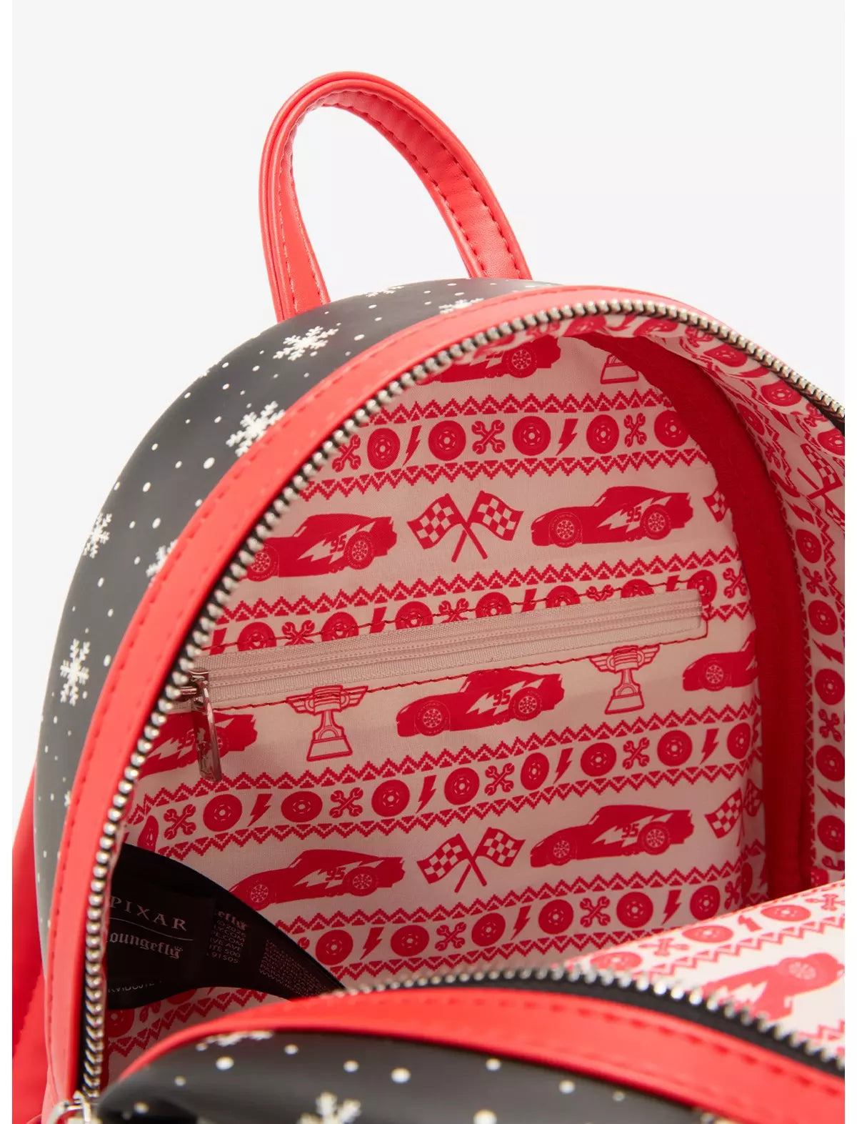 Loungefly Disney Pixar Cars Holiday Light-Up Mini Backpack - BoxLunch Exclusive