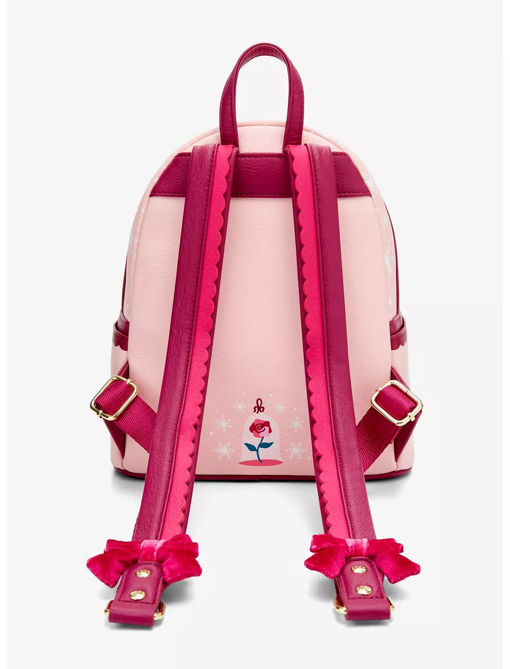 La Belle et la Bête : Un Noël enchanté – Belle – Mini sac à dos Loungefly | BoxLunch Exclusive