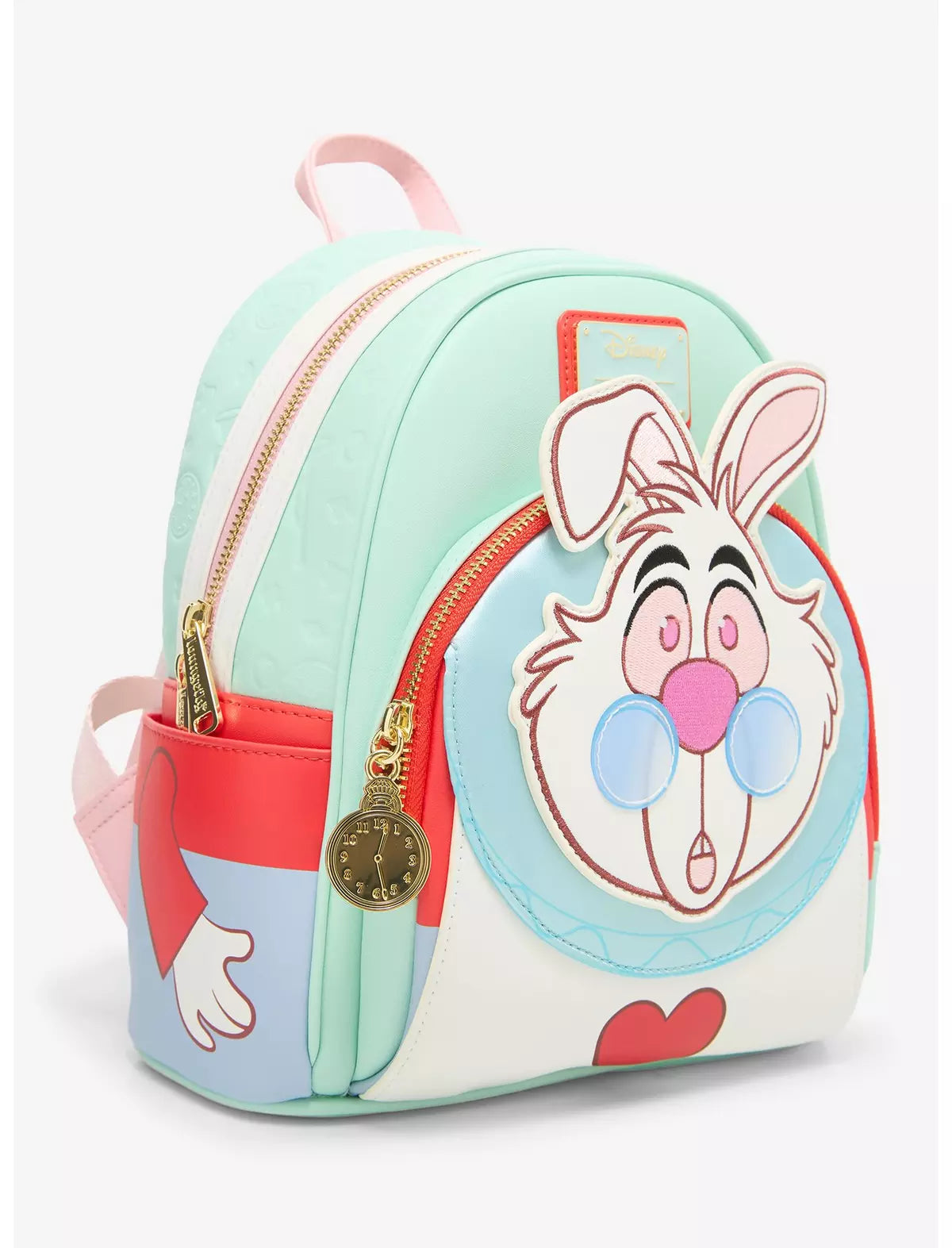 Disney Alice au pays des merveilles - Mini sac à dos figuratif Lapin Blanc Loungefly - Exclusivité BoxLunch