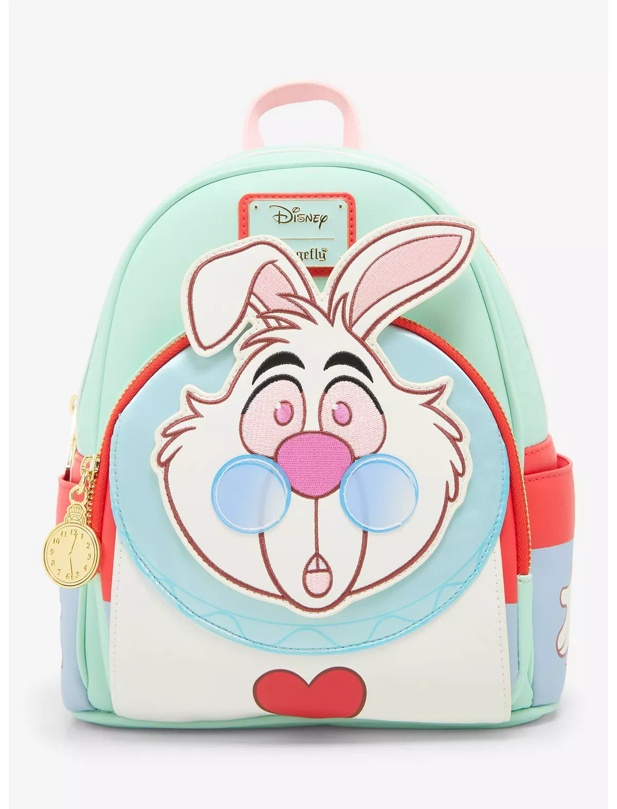 Disney Alice au pays des merveilles - Mini sac à dos figuratif Lapin Blanc Loungefly - Exclusivité BoxLunch