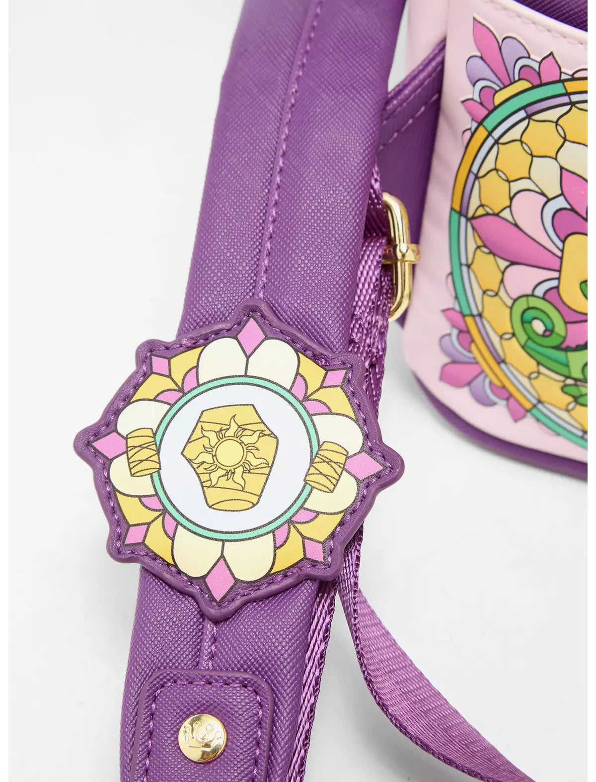 Loungefly Disney Tangled Stained Glass Rapunzel and Flynn Mini Backpack – BoxLunch Exclusive