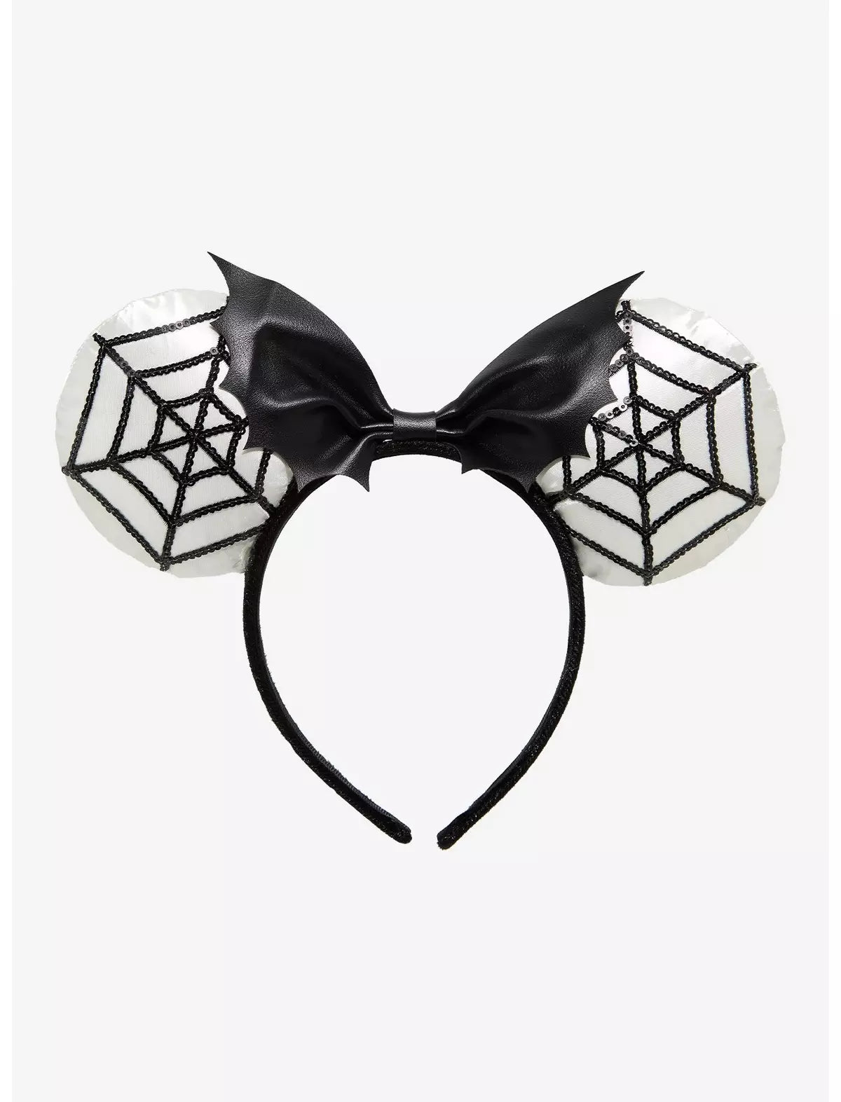 Disney Minnie Mouse Sequins Spiderweb Ears - BoxLunch Exclusive