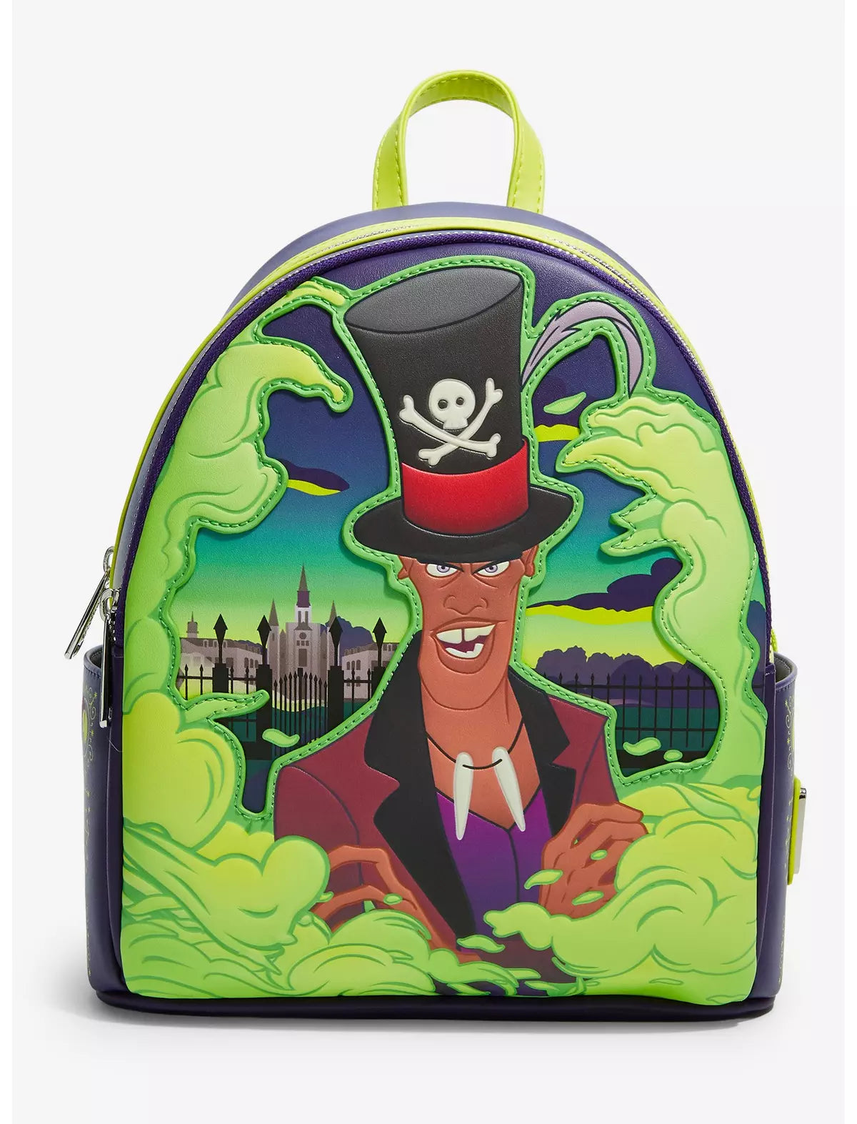 Loungefly Disney Dr. Facilier – Mini sac à dos La Princesse et la Grenouille – Exclusivité BoxLunch