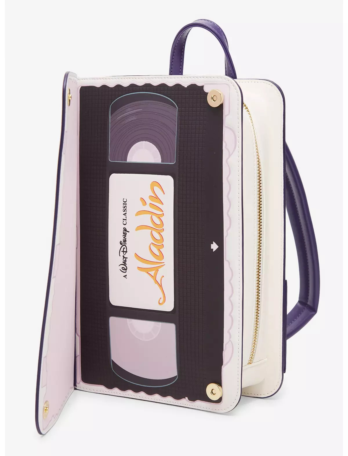 Aladdin – VHS Cover – Mini sac à dos figuratif Loungefly | BoxLunch Exclusive