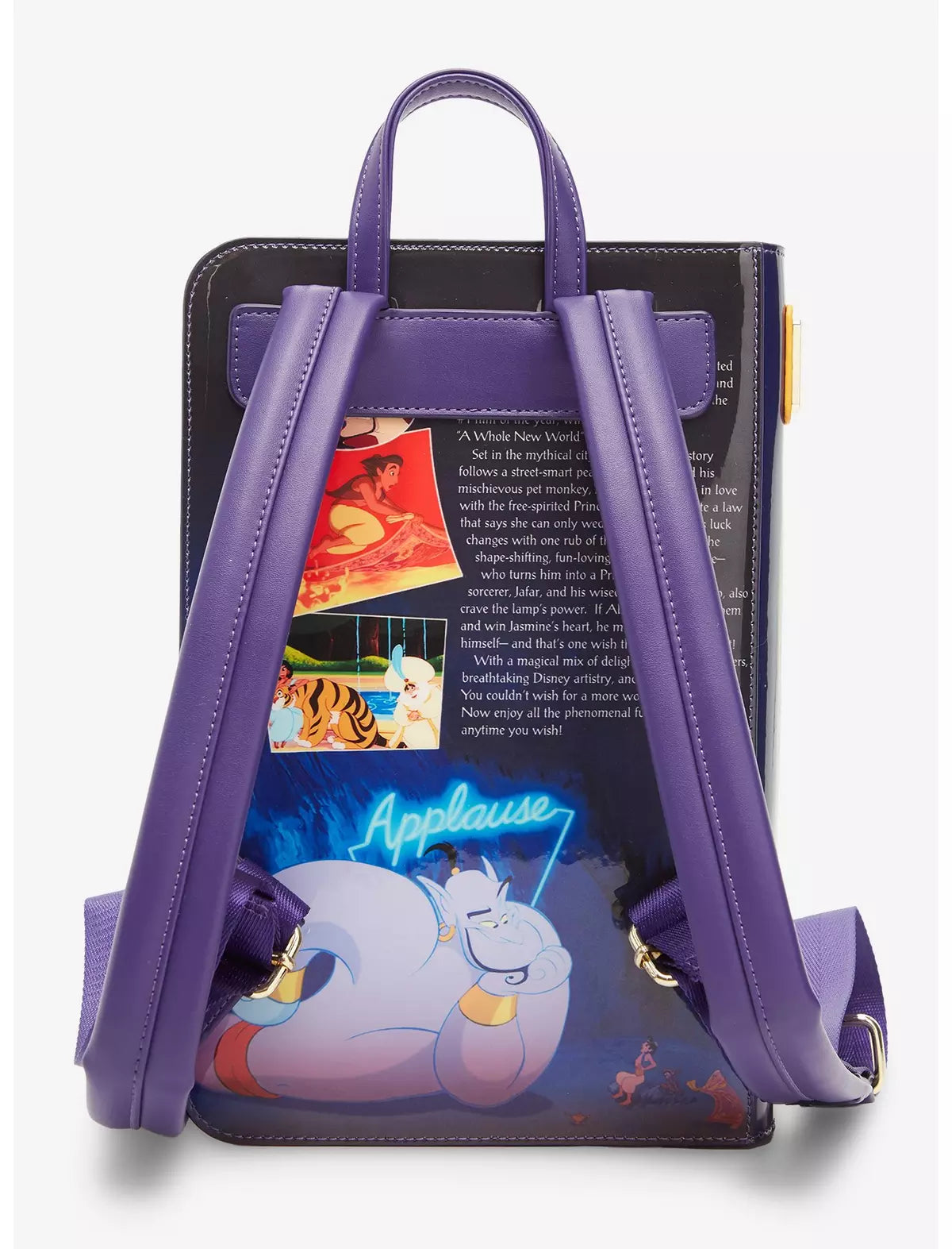 Aladdin – VHS Cover – Mini sac à dos figuratif Loungefly | BoxLunch Exclusive