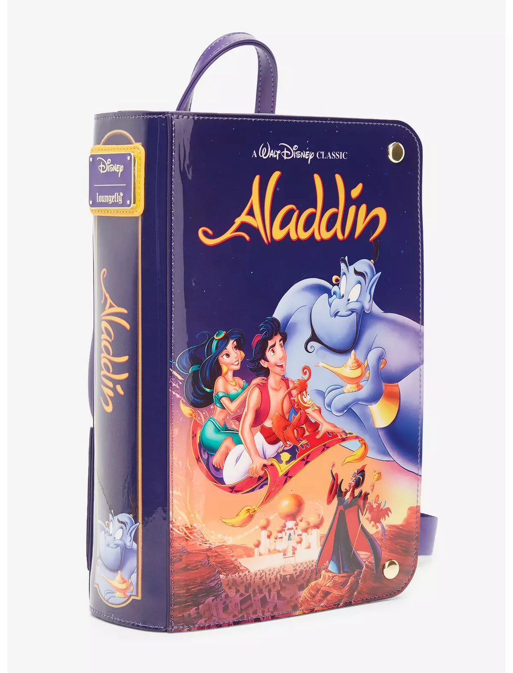 Aladdin – VHS Cover – Mini sac à dos figuratif Loungefly | BoxLunch Exclusive