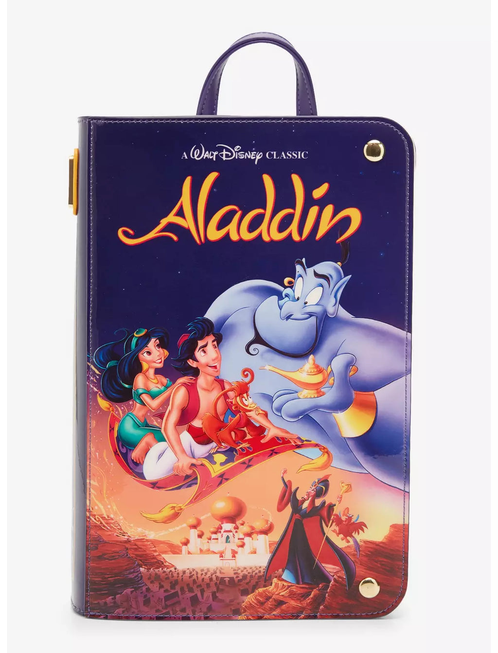 Aladdin – VHS Cover – Mini sac à dos figuratif Loungefly | BoxLunch Exclusive