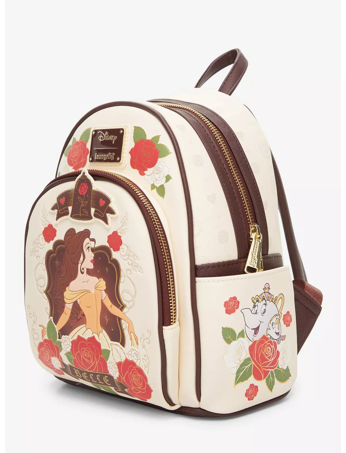 La Belle et la Bête – Belle Roses – Mini sac à dos Loungefly | BoxLunch Exclusive